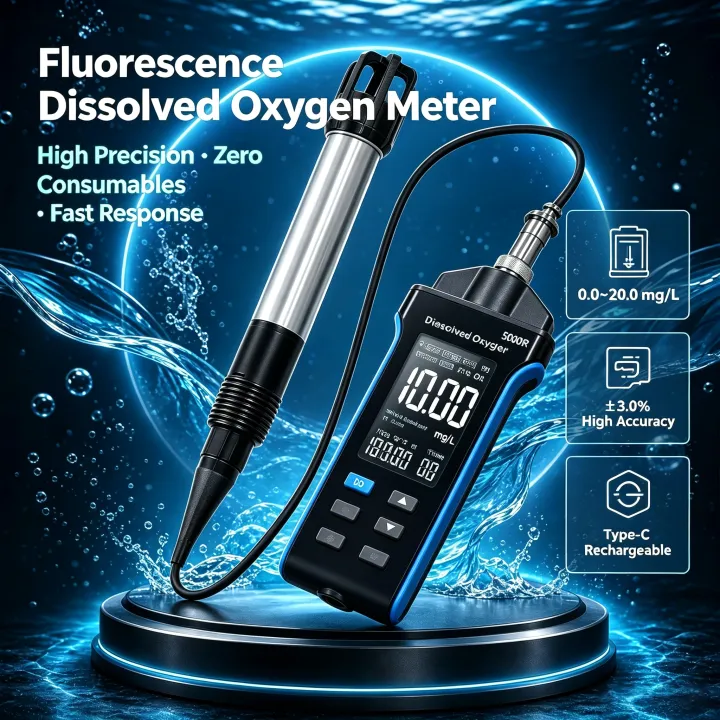 Do Oxygen Meter - HoldPeak 형광 용존산소 측정기 DO 테스터