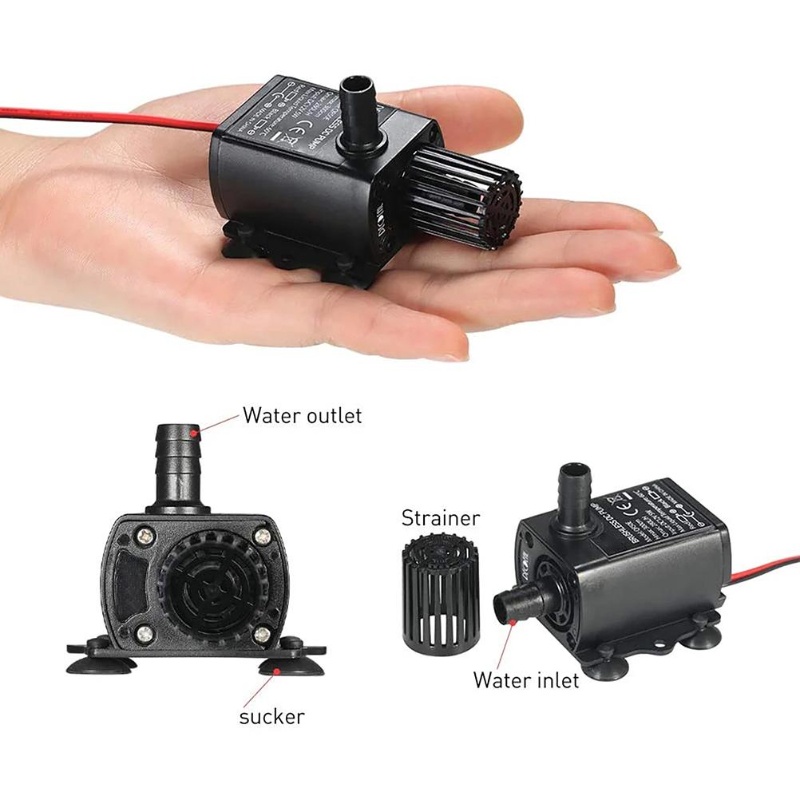 미니 초저소음 수중 펌프 수족관 정원 연못 USB 분수 - Water Pump Submersible Mini 리뷰 및 가격