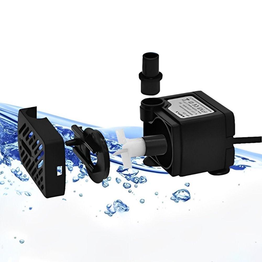 블랙 서브머시블 워터 펌프 초저소음 서브머시블 분수 펌 - Water Pump Submersible Mini 리뷰 및 가격