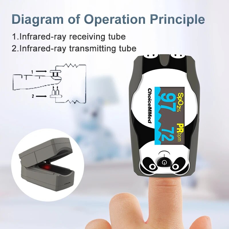 ChoiceMMed 소아용 손가락 맥박 산소 농도계 혈 - Do Oxygen Meter 리뷰 및 가격