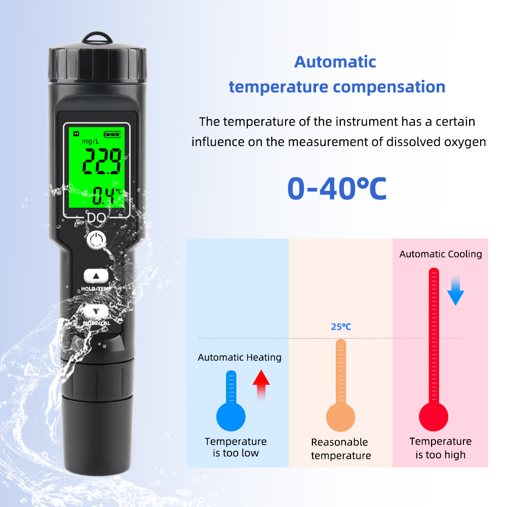 해수 담수 어항 양식용 전문 용존 산소 계량기, 디지털 - Do Oxygen Meter 리뷰 및 가격
