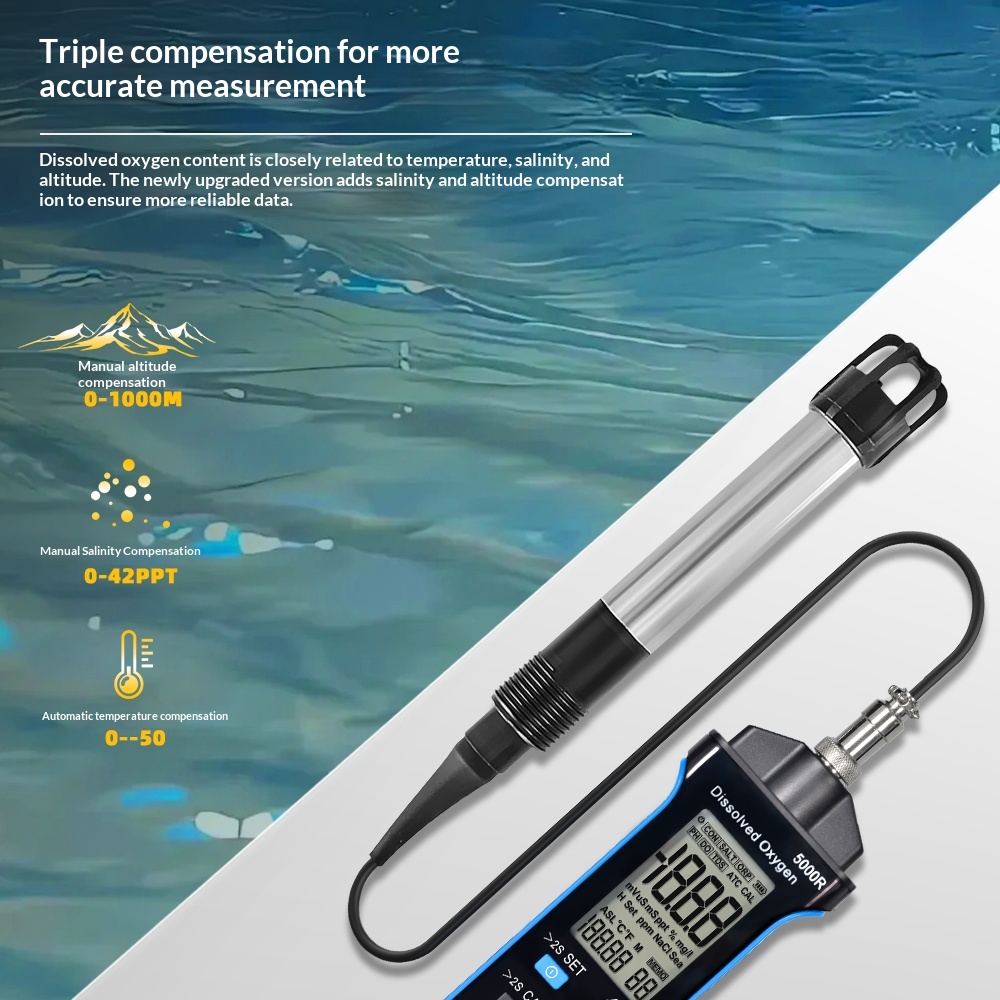 HoldPeak 형광 용존산소 측정기 DO 테스터 AT - Do Oxygen Meter 리뷰 및 가격