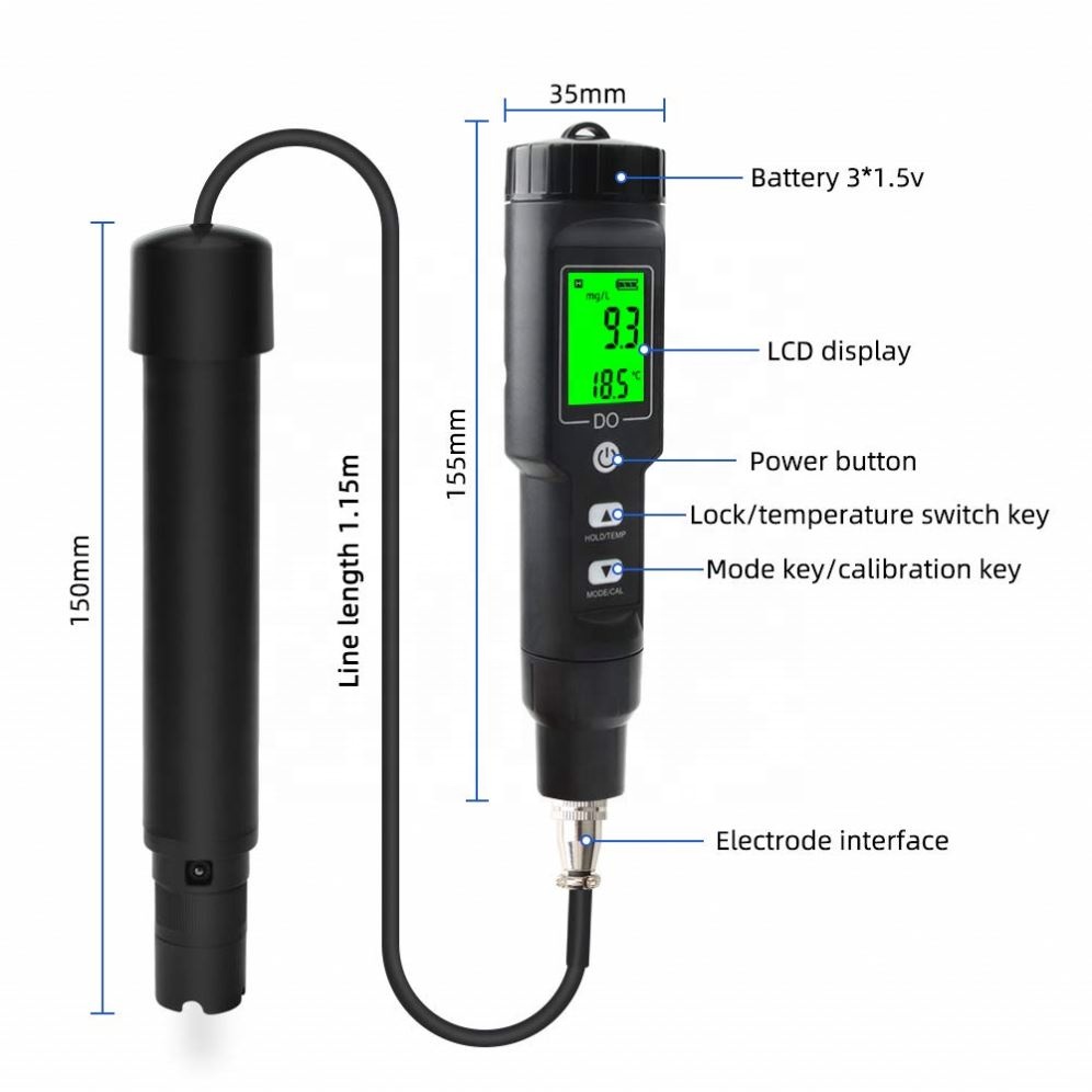 휴대용 용존산소 0-30mg/L 측정기 용존산소 농도계 - Do Oxygen Meter 리뷰 및 가격