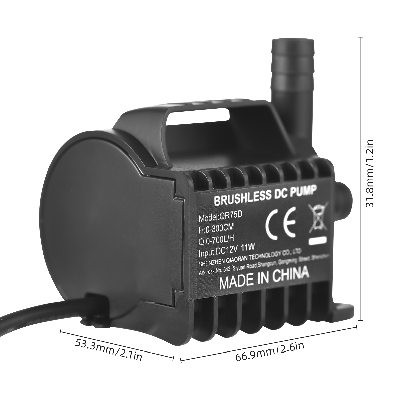 12V 수중 워터 펌프 9.8피트 DC 암 플러그 흡입 - Water Pump Submersible Mini 리뷰 및 가격
