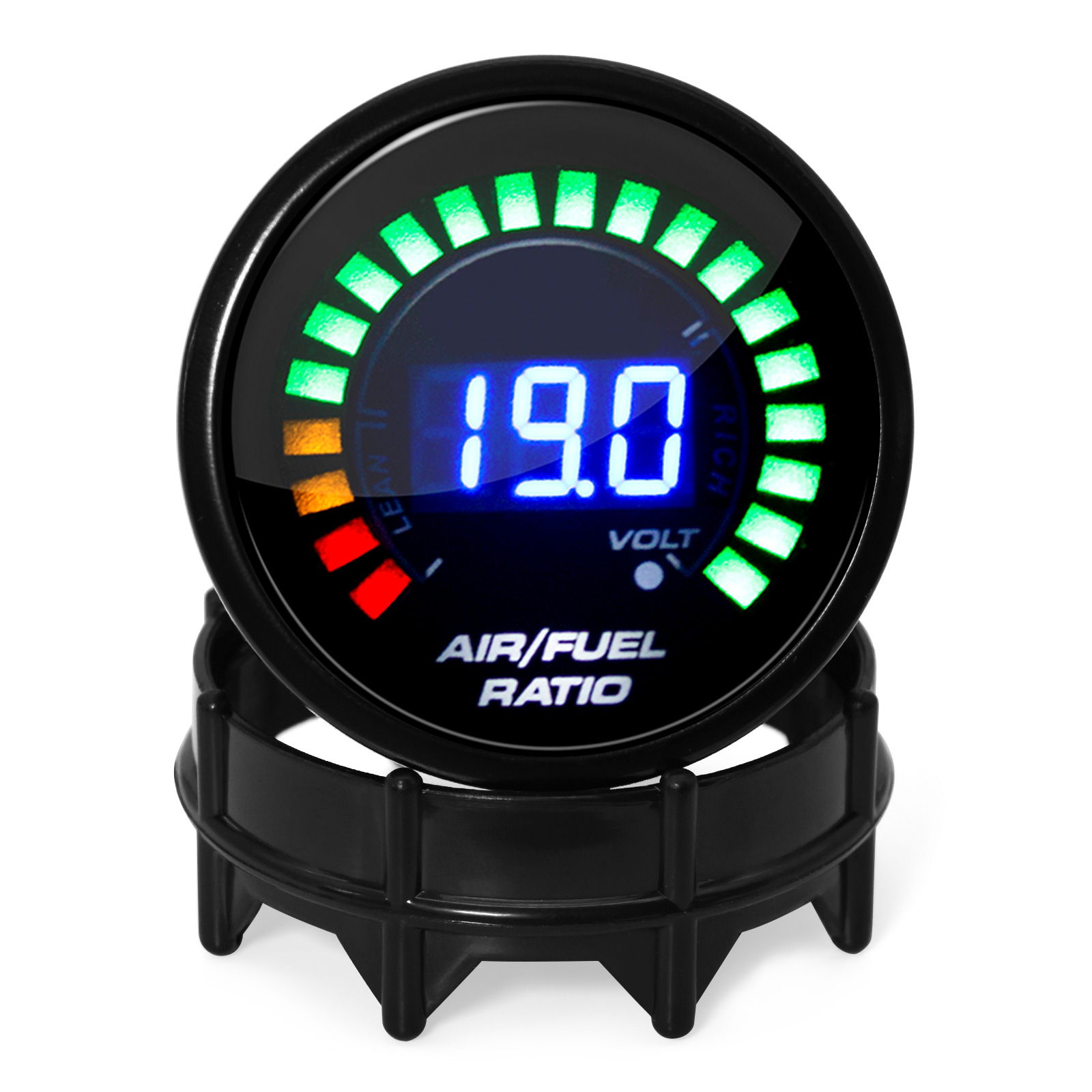 디지털 2.52mm 에어 퓨얼 비율 게이지 AFR 디스 - Do Oxygen Meter 리뷰 및 가격